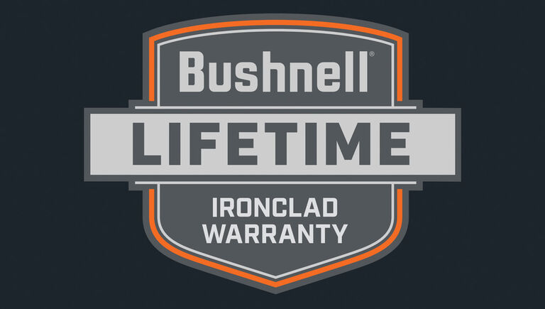 Bushnell lifetime ironclad warranty icon