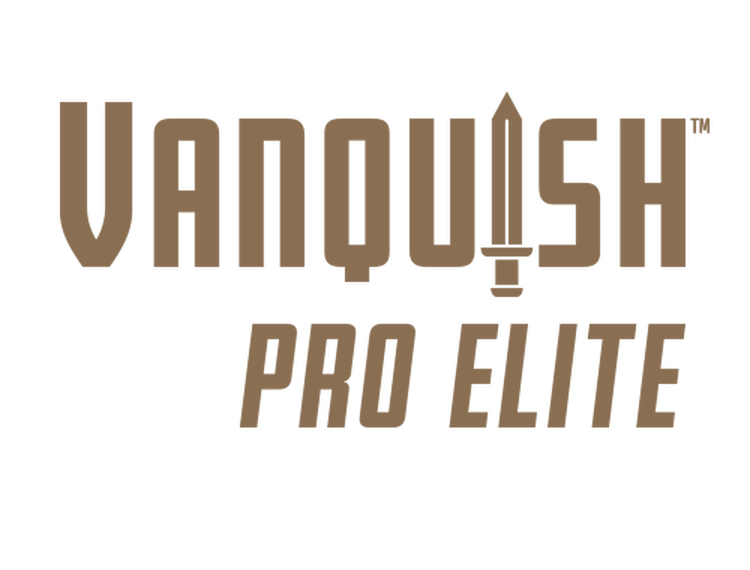 Vanquish Pro Elite logo on transparent background