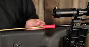 How to Clean a Rifle with Rods