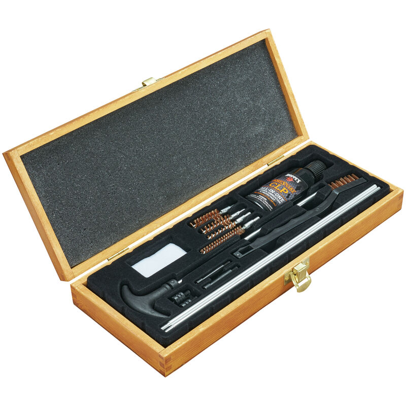 Wood Box Cleaning Kit with Boresnake CLP