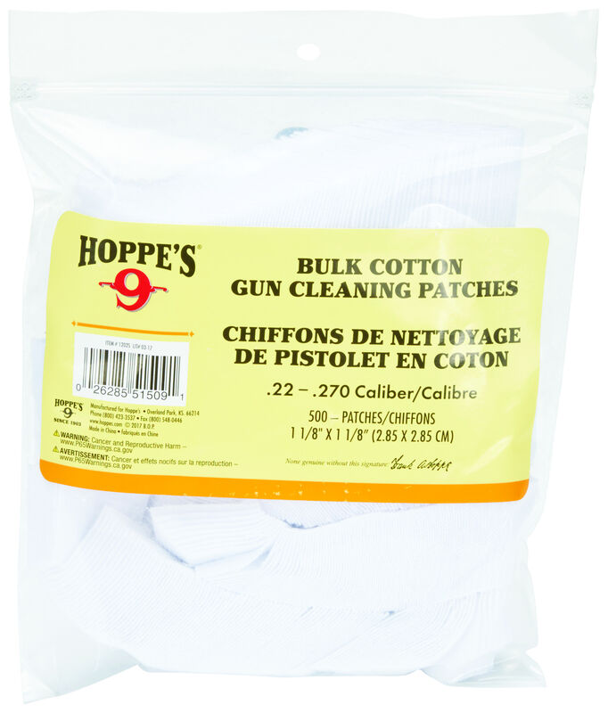 Buy Gun Cleaning Patches And More Hoppes