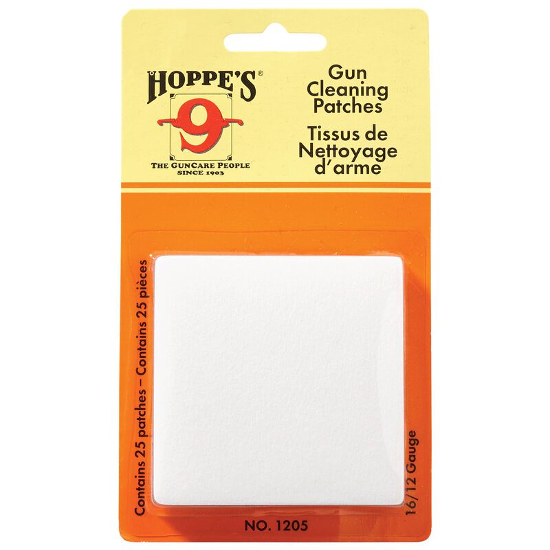 60 Synthetic Small Bore 17 HMR .204 Gun Cleaning Patches