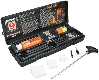 .38, .357, 9mm Pistol Cleaning Kit with Storage Box