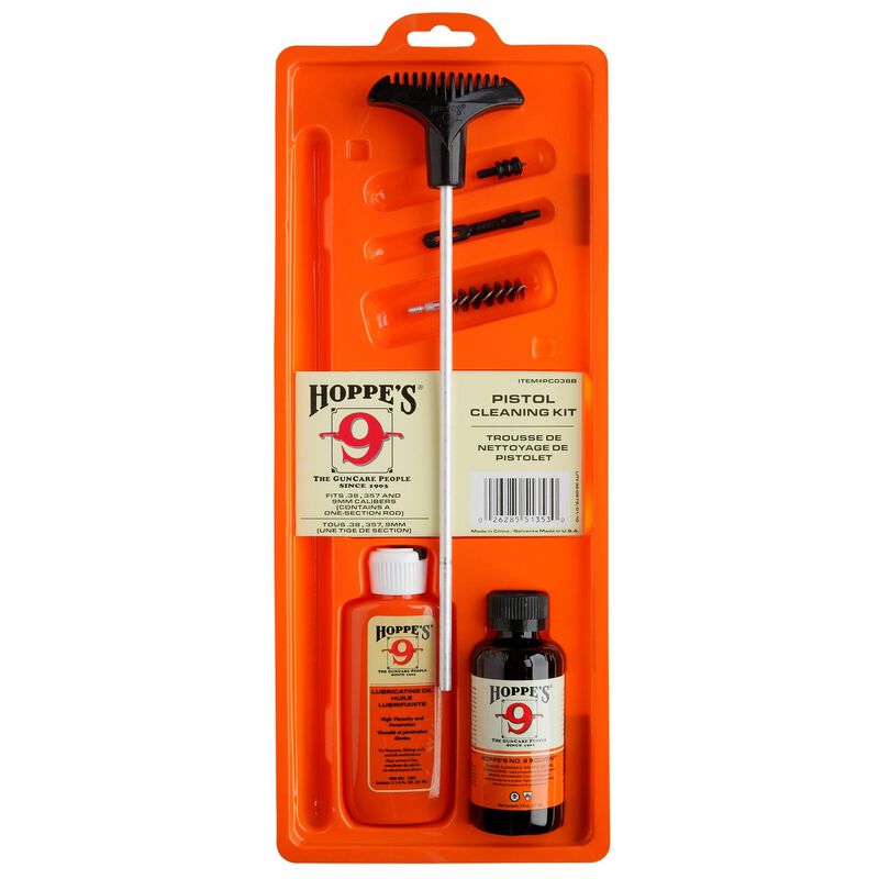 Pistol Cleaning Kit with Aluminum Rod