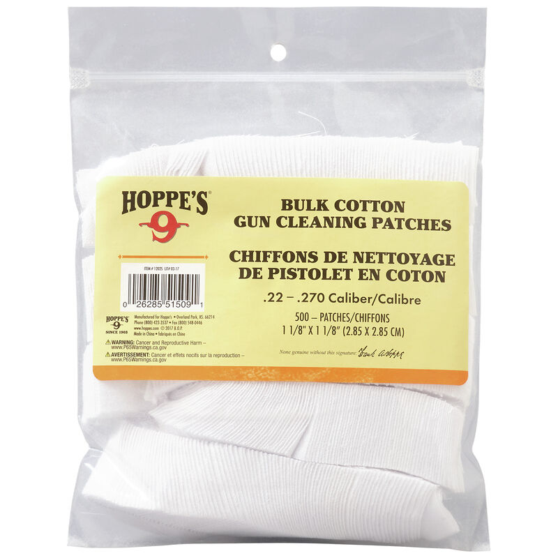 Buy Gun Cleaning Patches And More Hoppes