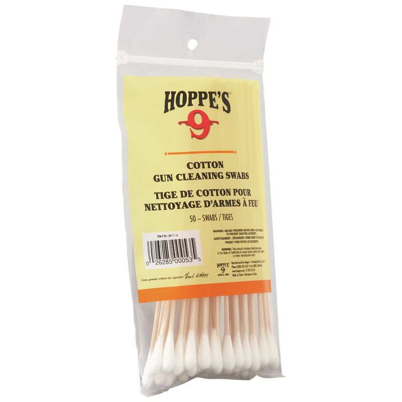 50 Pack Gun Cleaning Swabs