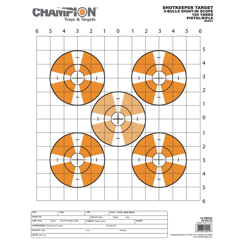 Shotkeeper&trade; Targets