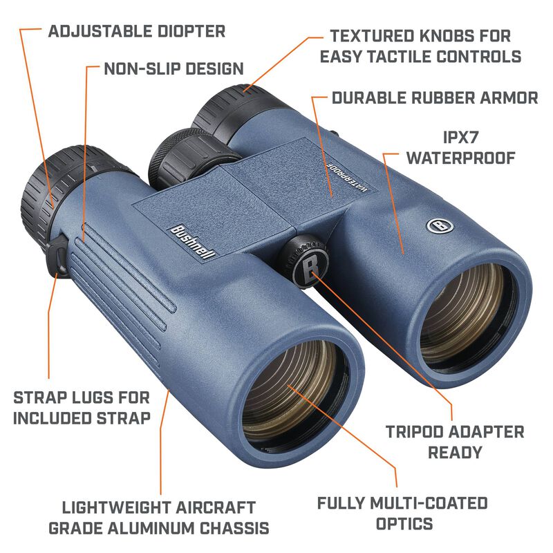 H2O 8x42 Waterproof Binoculars