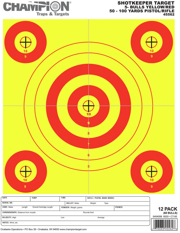 Shotkeeper&trade; Targets