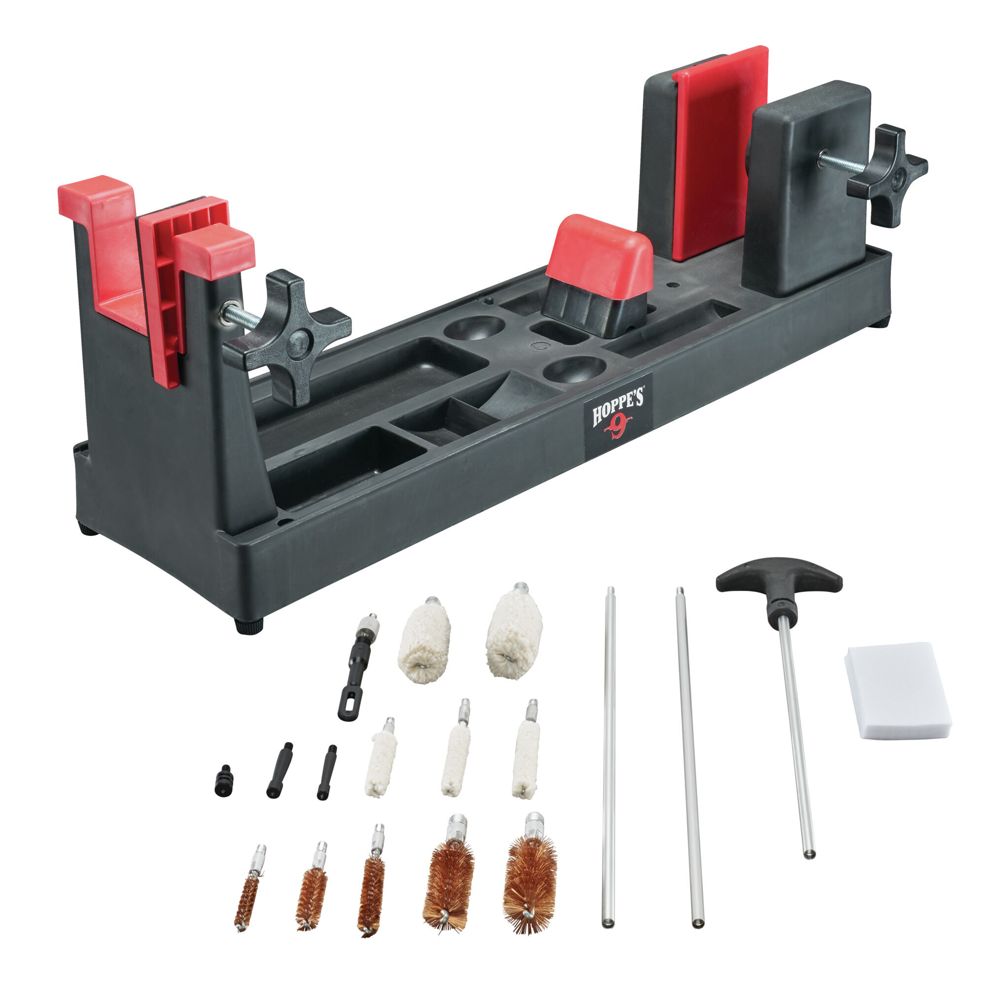 Gun Cleaning Maintenance Center Vise Portable Secure Stable Organizer Red New 