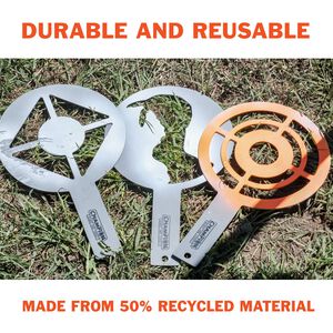 Steel Target Painting Stencils, 3 Pack