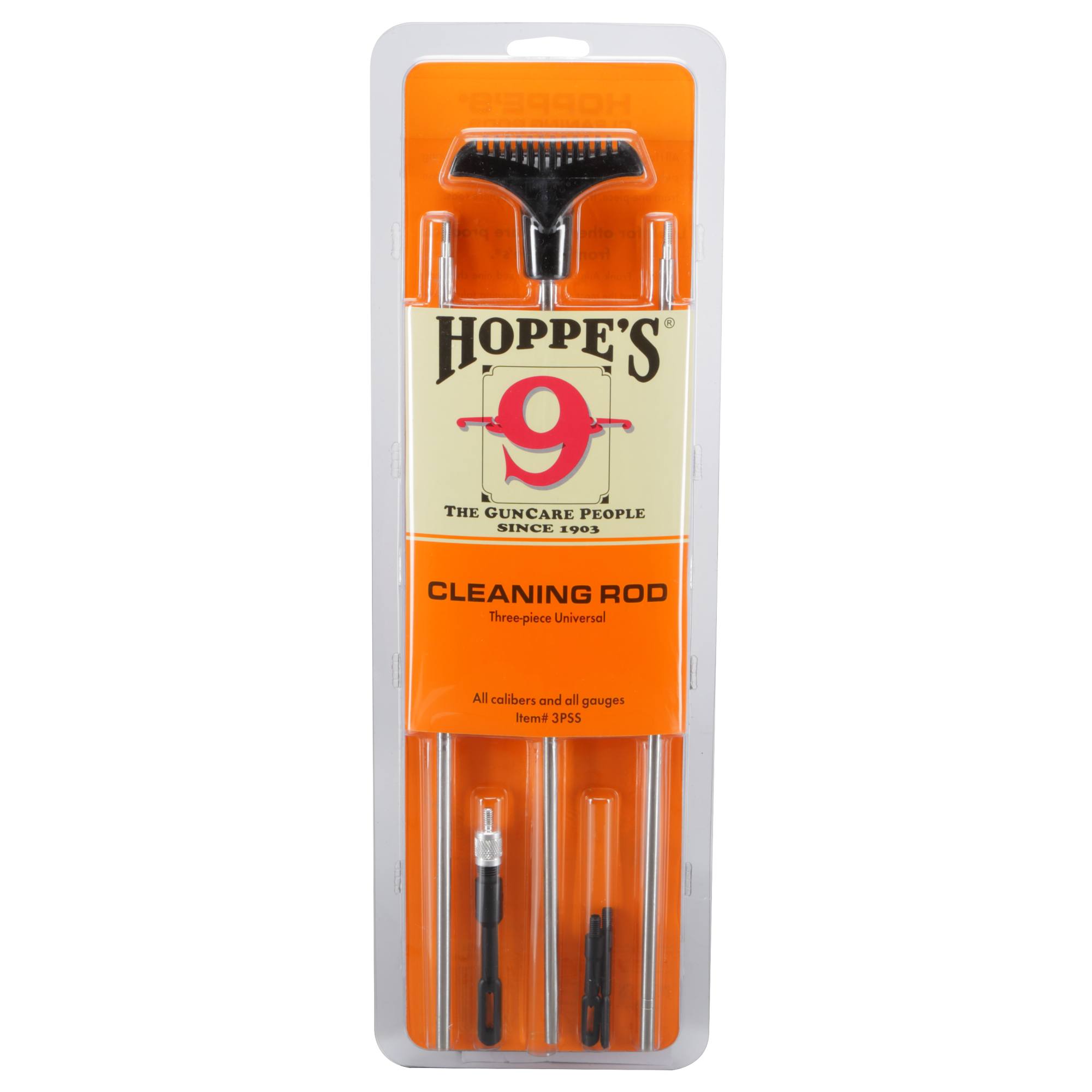 Hoppe's All Gauge Shotgun Cleaning 3 Piece Rod wih Slotted Ends SGU 