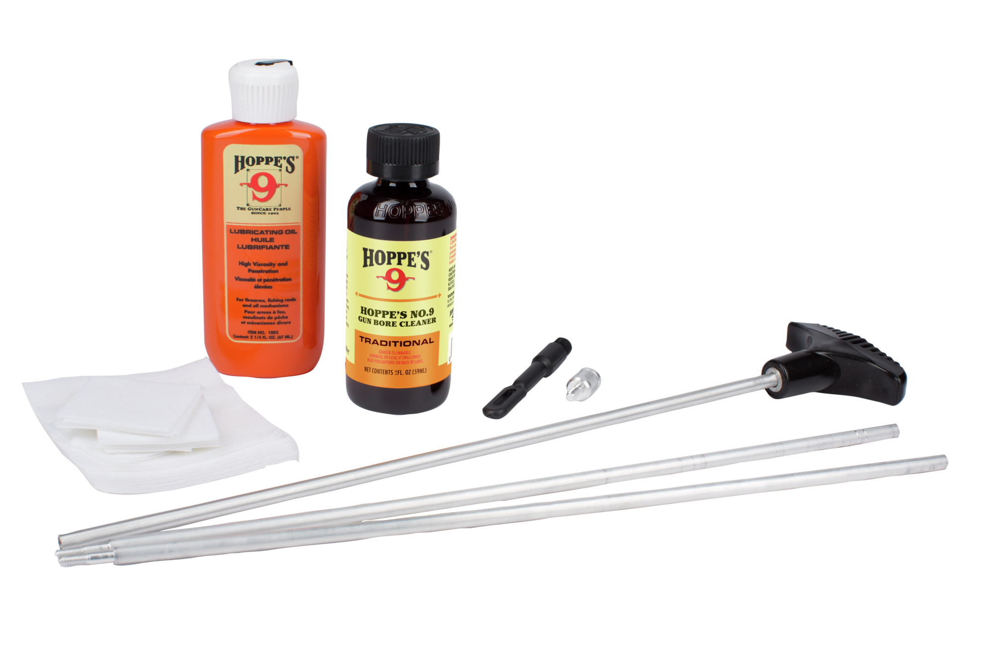 Hoppe's 1459BK Brush/Swab Cleaning 3 Pack Kit for 12 Gauge Shotgun 